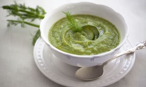 Zucchini & Fennel Cream Soup