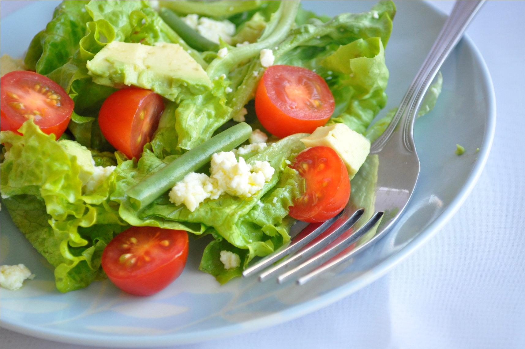 Green Bean, Feta and Avocado Salad