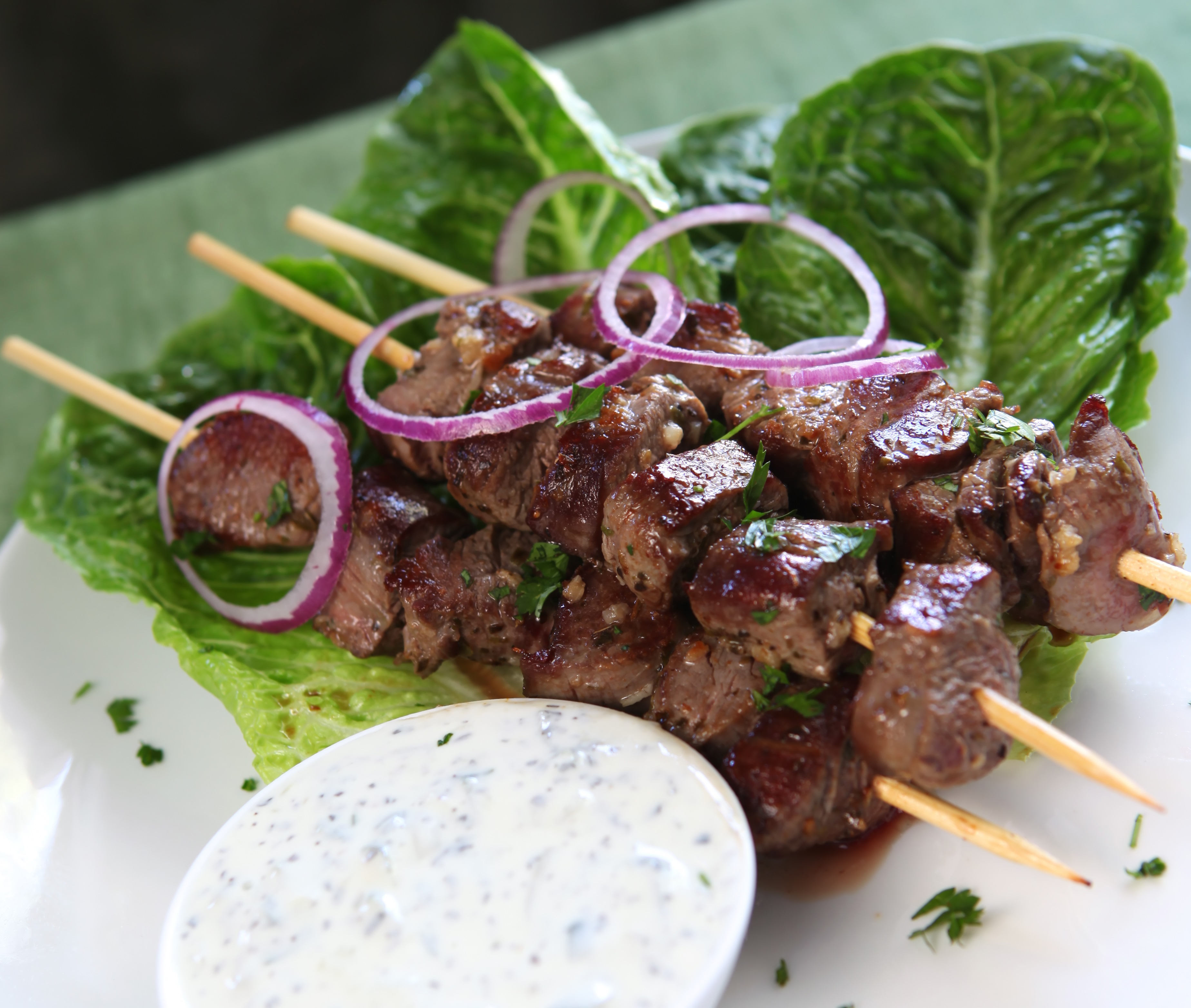 Grilled Lamb Kebabs with Coriander and Cumin BigOven