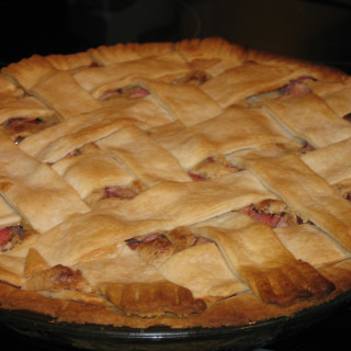1943 Rhubarb Cream Pie