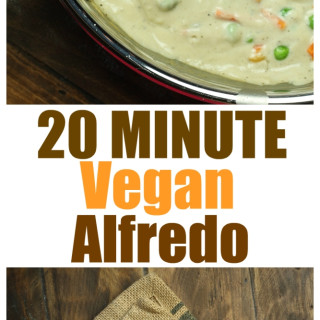 20 Minute Vegan Alfredo