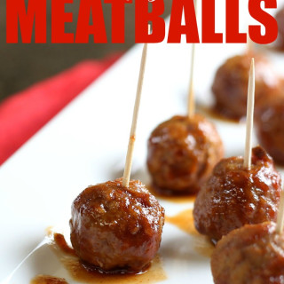 3 Ingredient Sweet and Spicy Meatballs