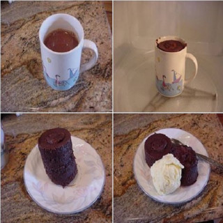5 Minute Chocolate Coffee Mug Cake