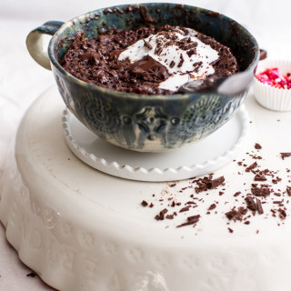 5-Minute Gooey Molten Chocolate Mug Cake.
