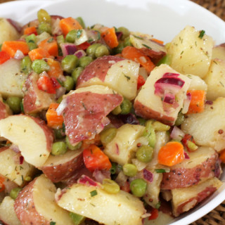 A Flavorful and Light Potato Salad