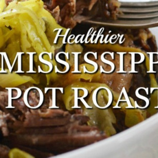 A Healthier Mississippi Pot Roast Slow Cooker Recipe