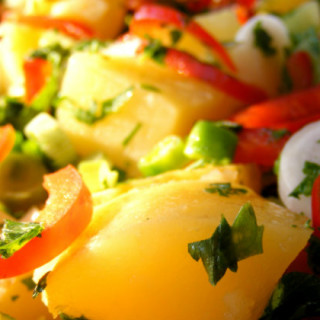 A Turkish Potato Salad Recipe: Patates Salatası