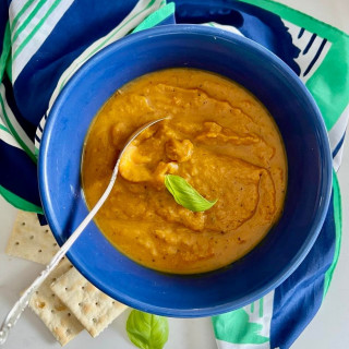 Vegan Roasted Butternut Squash Soup