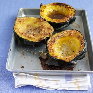 Acorn Squash with Three Toppings