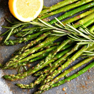 AIP Rosemary Grilled Asparagus