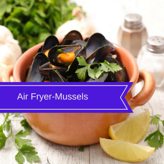 Air Fryer-Air Fried Mussels