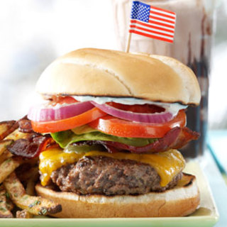 All-American Bacon Cheeseburgers Recipe