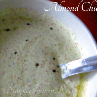 Almond Chutney - Badam Chutney