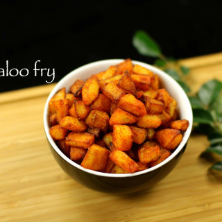 aloo fry recipe | potato fry recipe | fried potato recipe