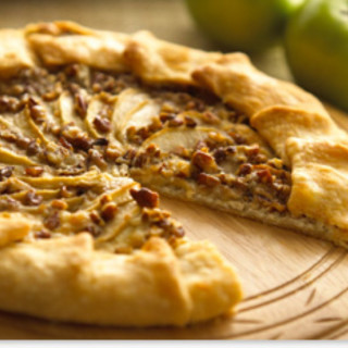 Alouette Cheese and Apple Galette Recipe
