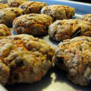 Amaranth Carrot Cookies
