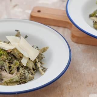 Amazing Roast Broccoli &amp; Chicken Caesar-ish Salad