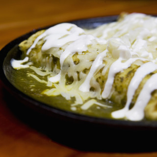  and quot;Enchiladas Verde and quot; or Green Enchiladas with Chicken