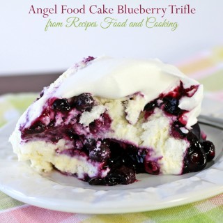 Angel Food Cake Blueberry Trifle