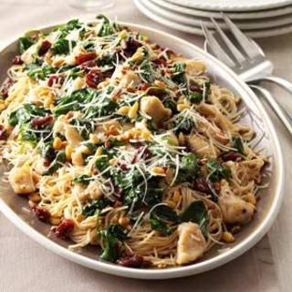 Angel Hair with Chicken and Cherries Recipe