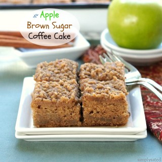 Apple Brown Sugar Coffee Cake