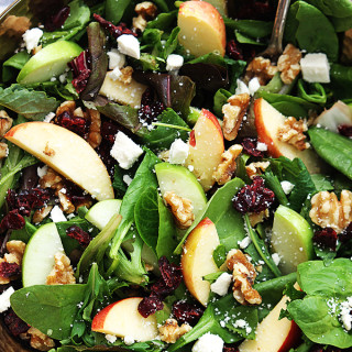 Apple Cranberry Walnut Salad