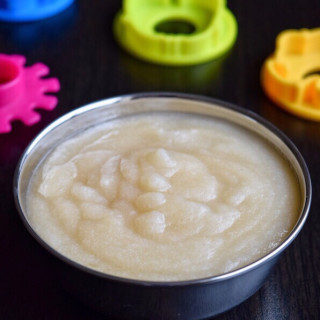 Apple Rice Porridge Recipe for Babies and Toddlers,