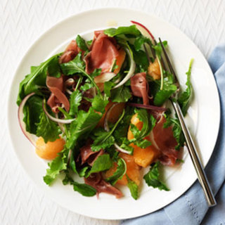 Arugula, Melon and Prosciutto Salad