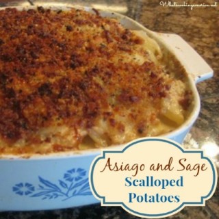 Asiago and Sage Scalloped Potato Recipe