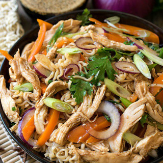 Asian Noodle Salad with Chicken