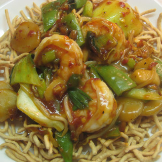 Asian Shrimp and Noodles