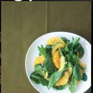 Asian Spinach Salad with Orange and Avocado