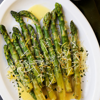 Asparagus with Lemon Butter Sauce Recipe