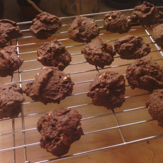 Aunt Sandra's Double Chocolate Chip Cookies