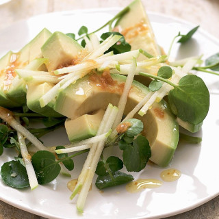 Avocado and green apple salad