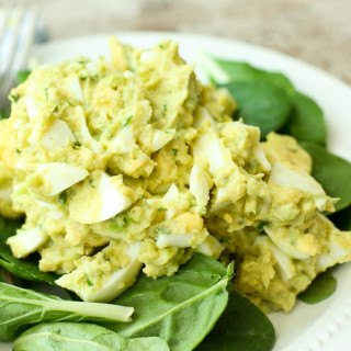 Avocado Egg Salad (No Mayo)