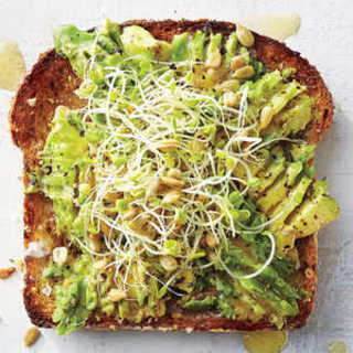 Avocado-Sprout Toast