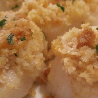 Awesome Baked Sea Scallops