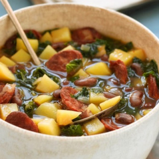 Azorean Kale and Bean Soup (Sopa de Couve)