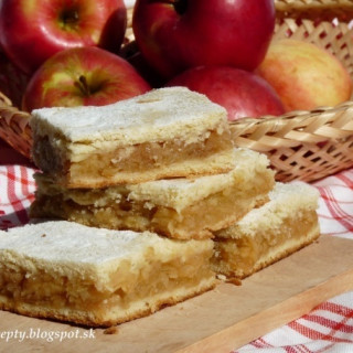 Babkin jablkový koláč (fotorecept)