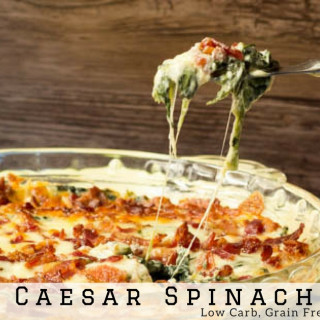 Bacon Caesar Spinach Dip