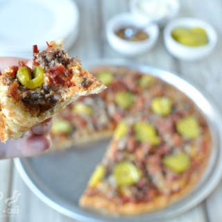 Bacon Cheeseburger Pizza – Low Carb, Gluten Free