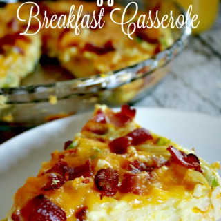Bacon, Egg and Cheese Breakfast Casserole