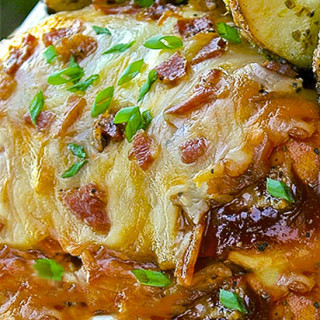 Bacon Topped Chicken Breasts