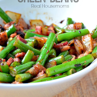 Bacon and Onion Green Beans