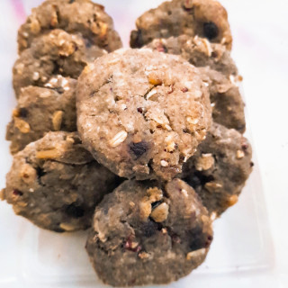 Baked Almond Pulp Cookies (almond pulp from almond milk)