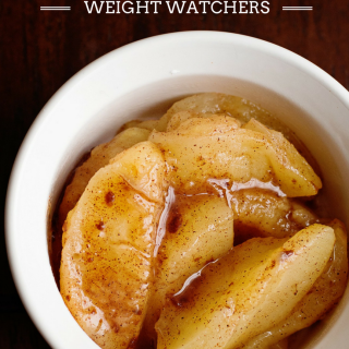 Baked Apple Microwave Recipe – Weight Watchers Friendly!