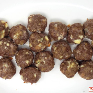 Baked Blue Cheese and Beef Meatballs