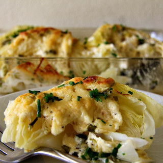 Baked Cabbage Wedges
