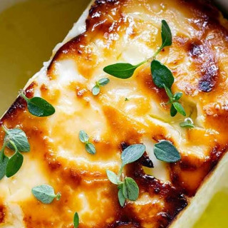 Baked Feta with Honey and Thyme